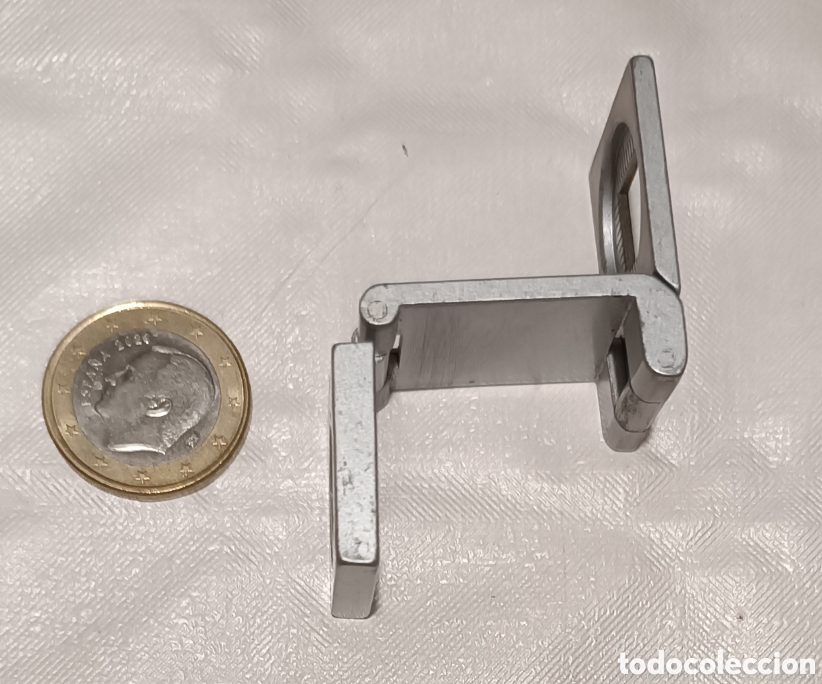 Antig&uuml;edades: MINI LUPA plegable, en aluminio, Cuenta hilos. - Foto 5