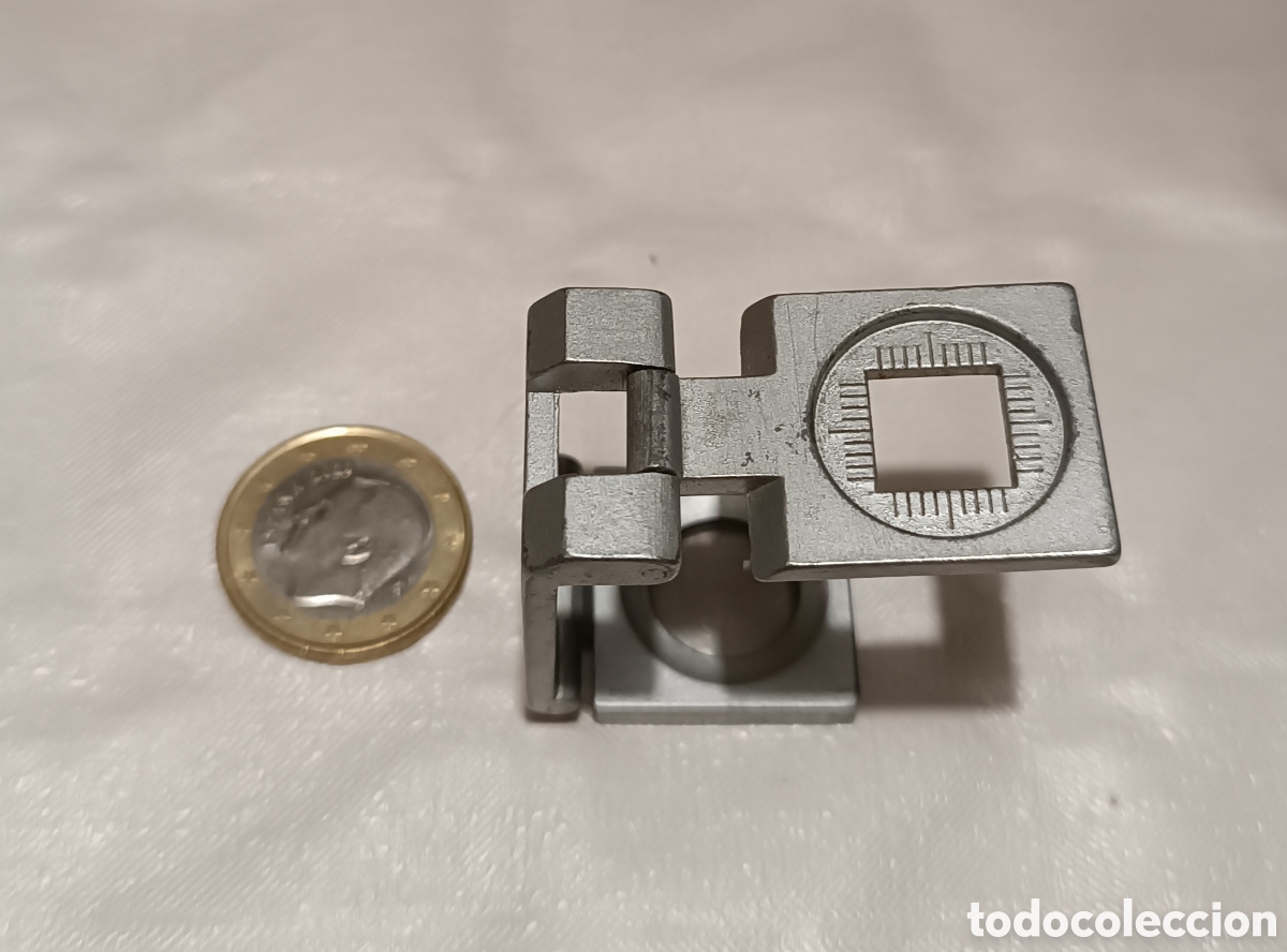 Antig&uuml;edades: MINI LUPA plegable, en aluminio, Cuenta hilos. - Foto 6