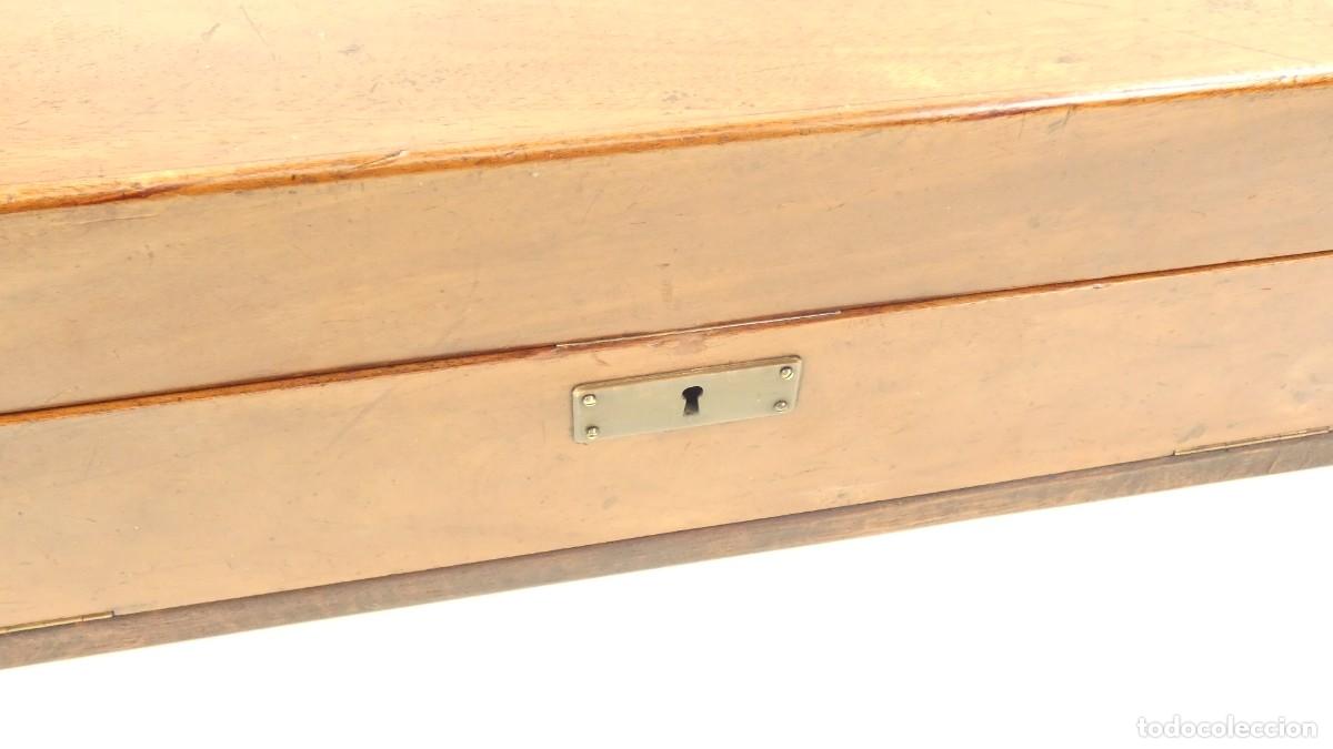 Antig&uuml;edades: ARITMOMETRO BUNZEL DELTON A&Ntilde;O 1909 Calculadora Adding Machine Arithmometer - Foto 9