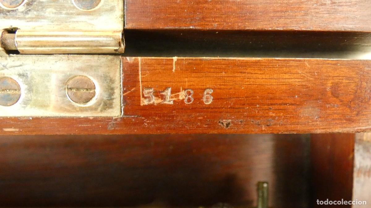 Antig&uuml;edades: ARITMOMETRO BUNZEL DELTON A&Ntilde;O 1909 Calculadora Adding Machine Arithmometer - Foto 10