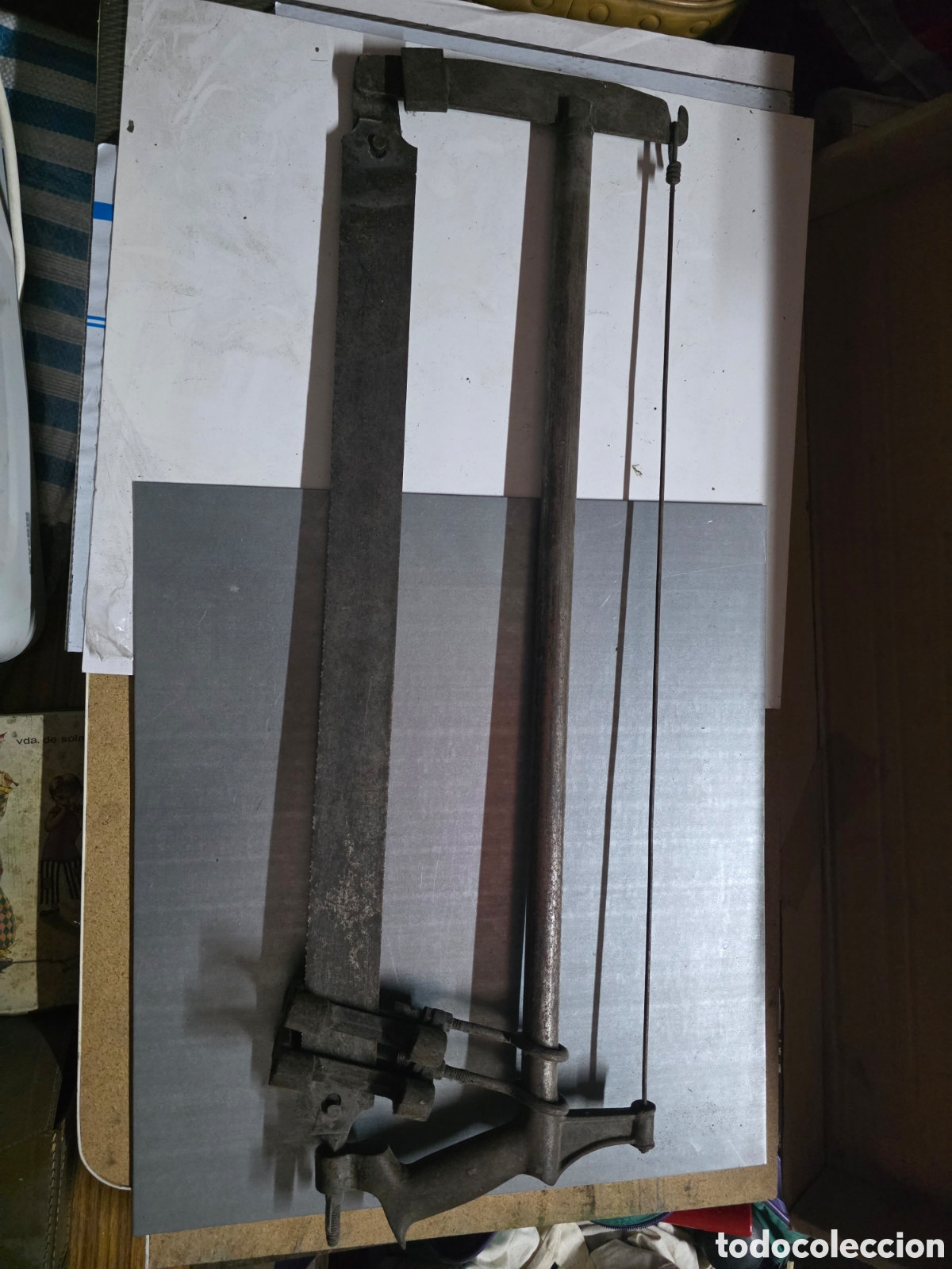 Antig&uuml;edades: SERRUCHO ANTIGUO GRANDE - Foto 1