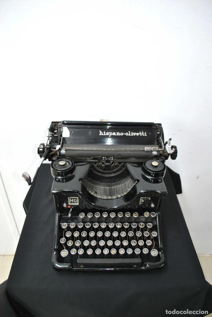 Antig&uuml;edades: M&Aacute;QUINA DE ESCRIBIR HISPANO OLIVETTI - Foto 2