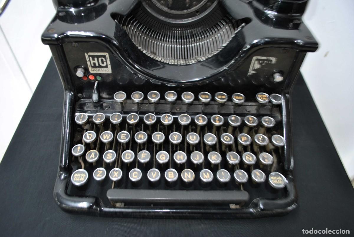 Antig&uuml;edades: M&Aacute;QUINA DE ESCRIBIR HISPANO OLIVETTI - Foto 4