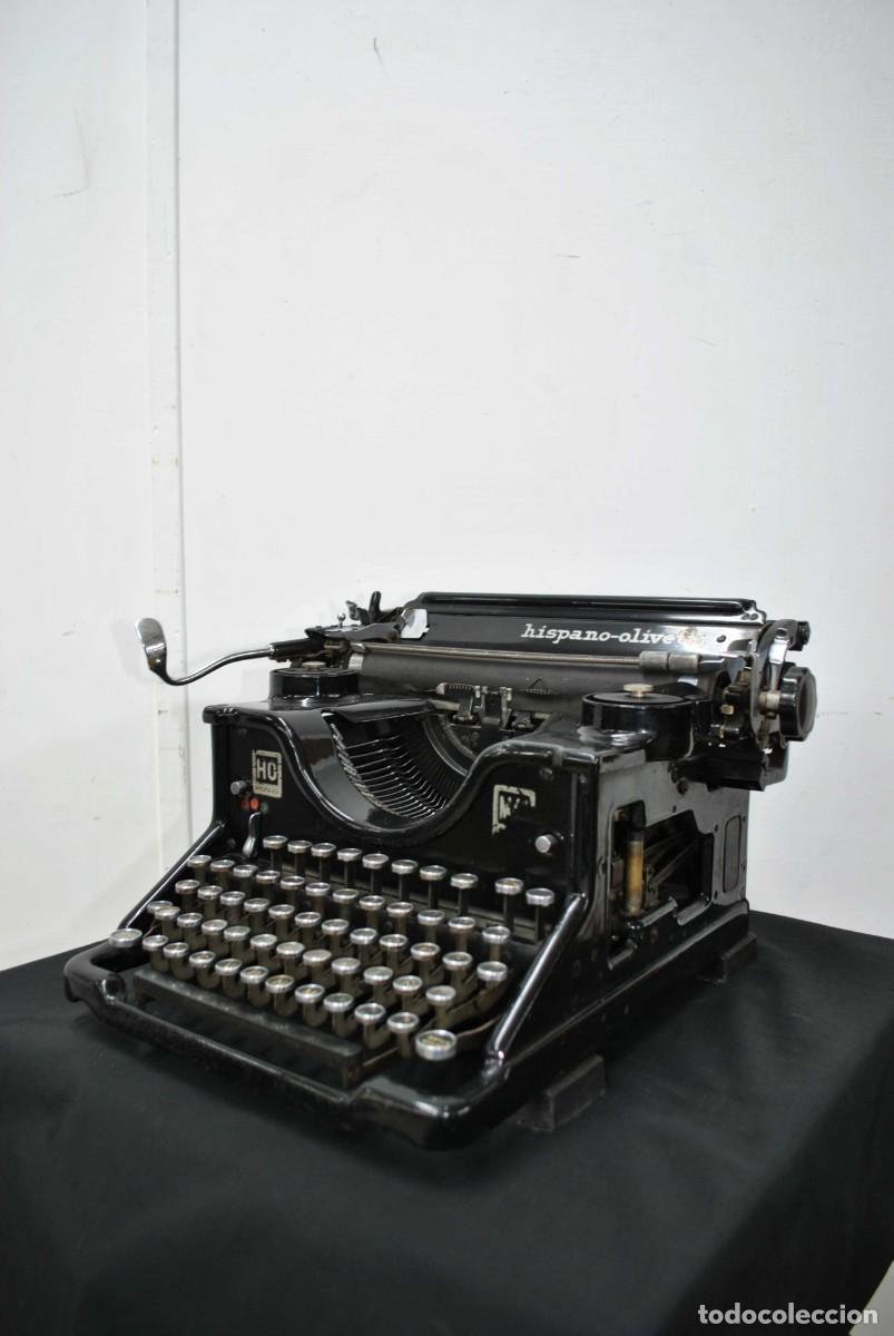 Antig&uuml;edades: M&Aacute;QUINA DE ESCRIBIR HISPANO OLIVETTI - Foto 5