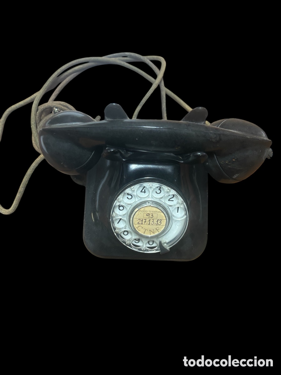 Tel&eacute;fonos: Tel&eacute;fono antiguo de Mesa - Foto 2