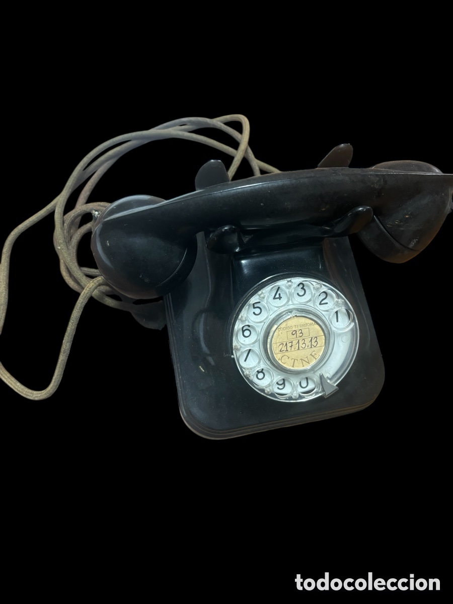 Tel&eacute;fonos: Tel&eacute;fono antiguo de Mesa - Foto 3