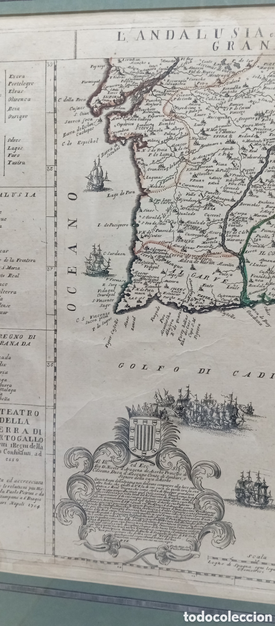 Antig&uuml;edades: MAPA DE PP DEL SIGLO XVIII - Foto 5