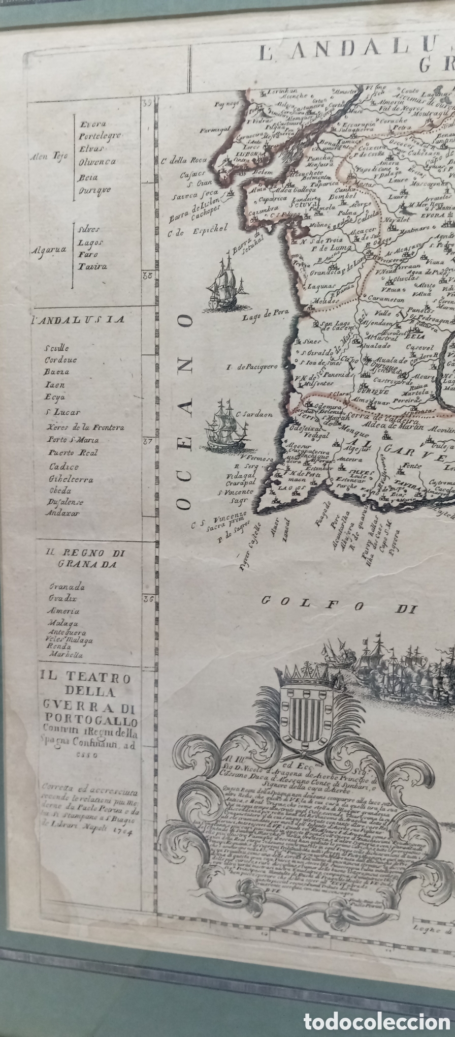 Antig&uuml;edades: MAPA DE PP DEL SIGLO XVIII - Foto 6