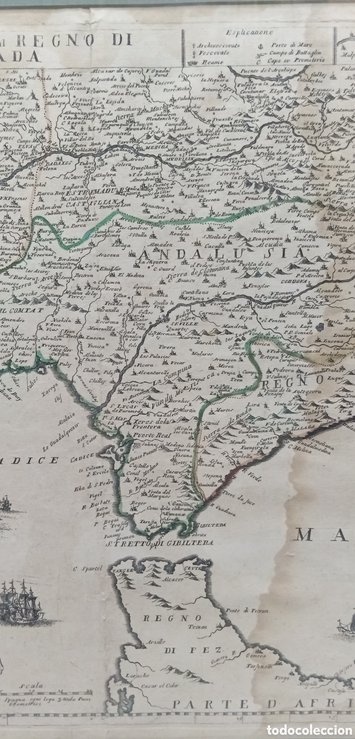 Antig&uuml;edades: MAPA DE PP DEL SIGLO XVIII - Foto 8