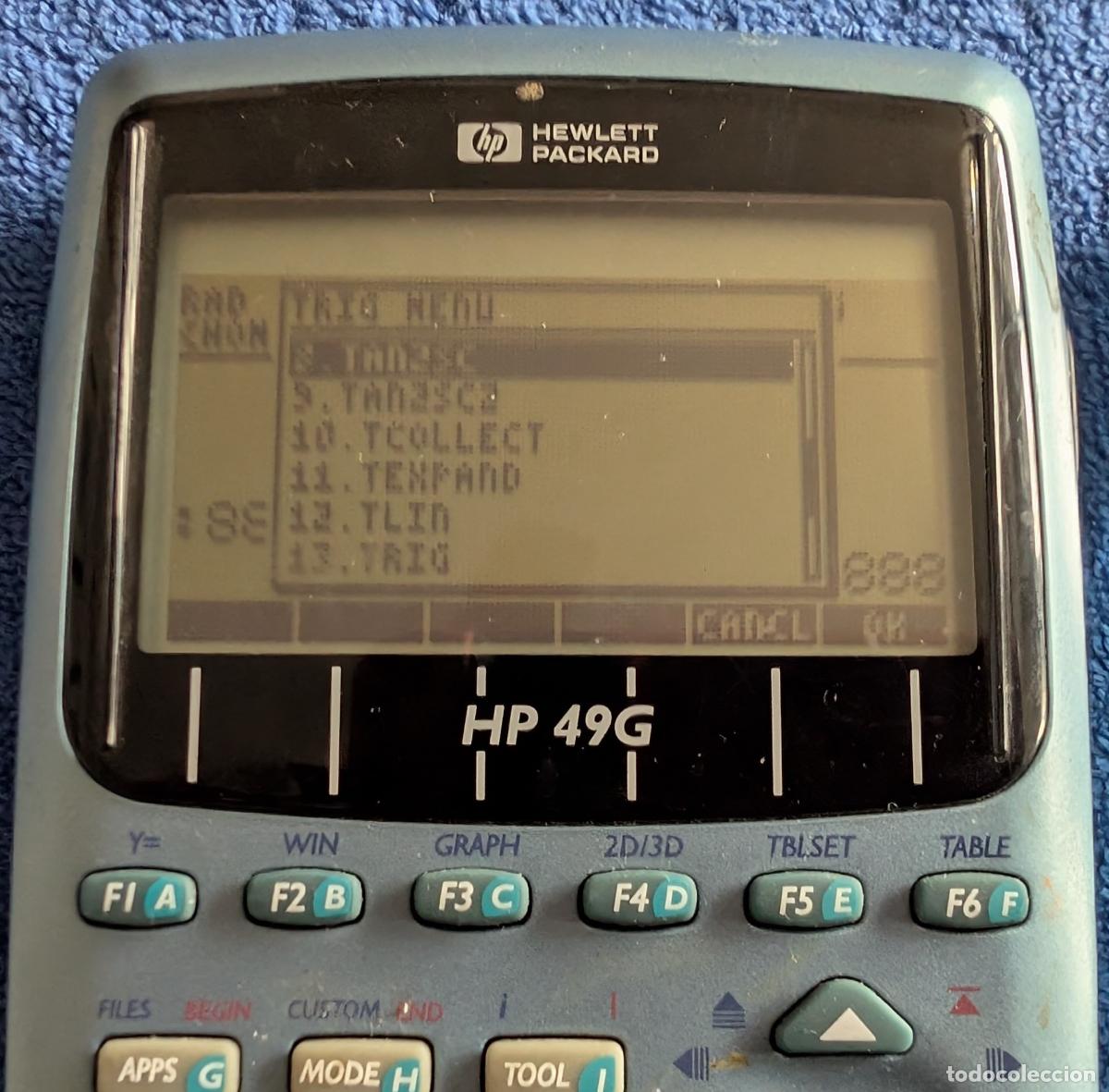 Antig&uuml;edades: Calculadora gr&aacute;fica HP 49G &iexcl;Funcionando! - Foto 2