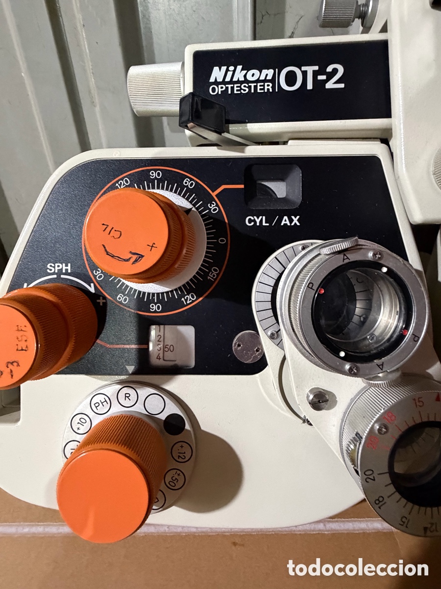 Antig&uuml;edades: For&oacute;ptero Nikon OT-2 Optester Profesional - Foto 2