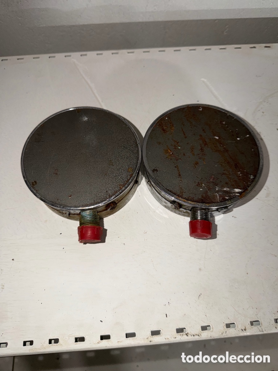 Antig&uuml;edades: 2 Man&oacute;metros Foundrometers Leeds Antiguos - Foto 3