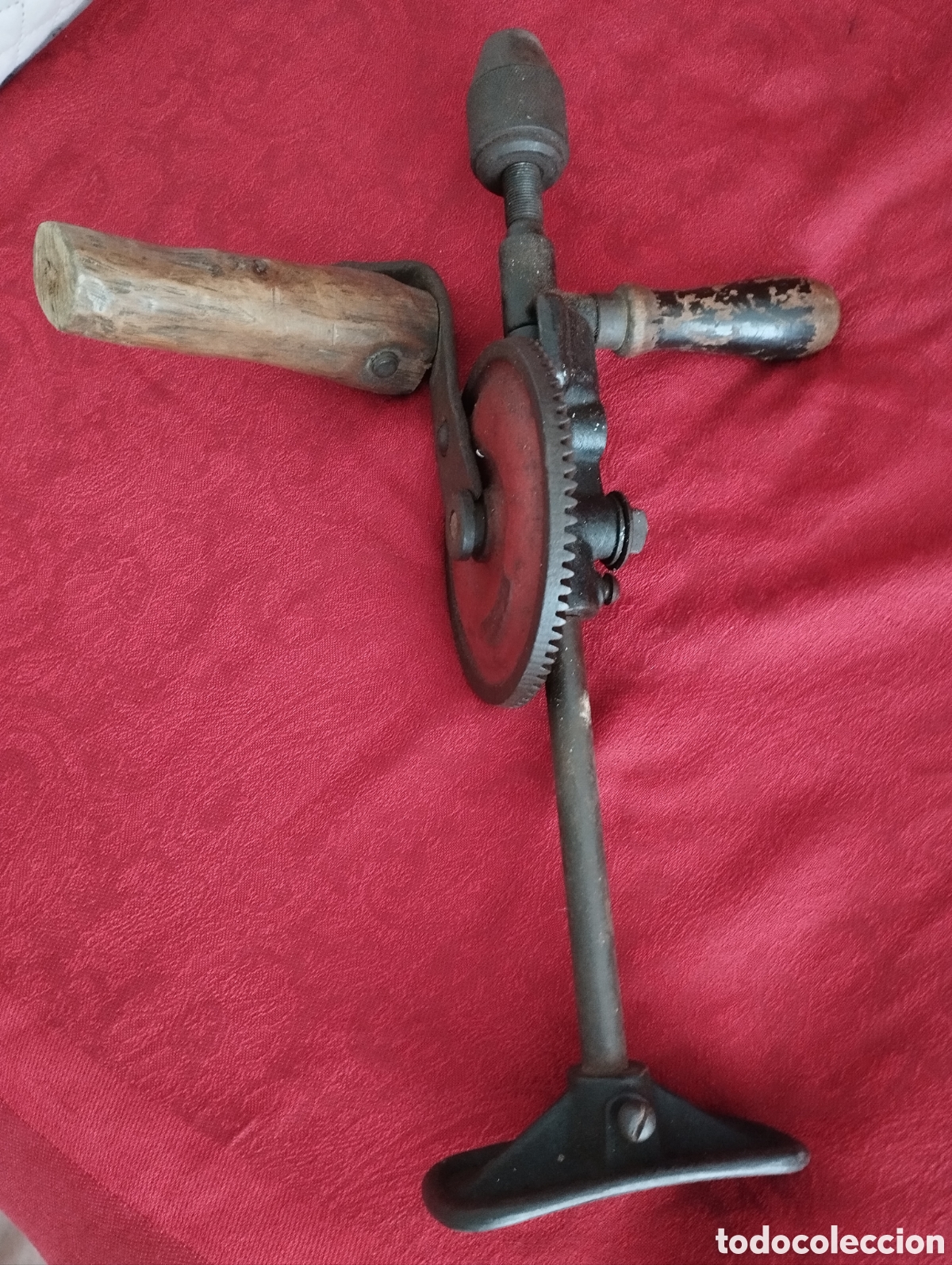 Antig&uuml;edades: Antiguo Taladro Manual. - Foto 4