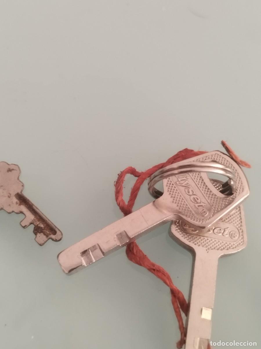 Antig&uuml;edades: Lote de 7 llaves a identificar. De seguridad. - Foto 4