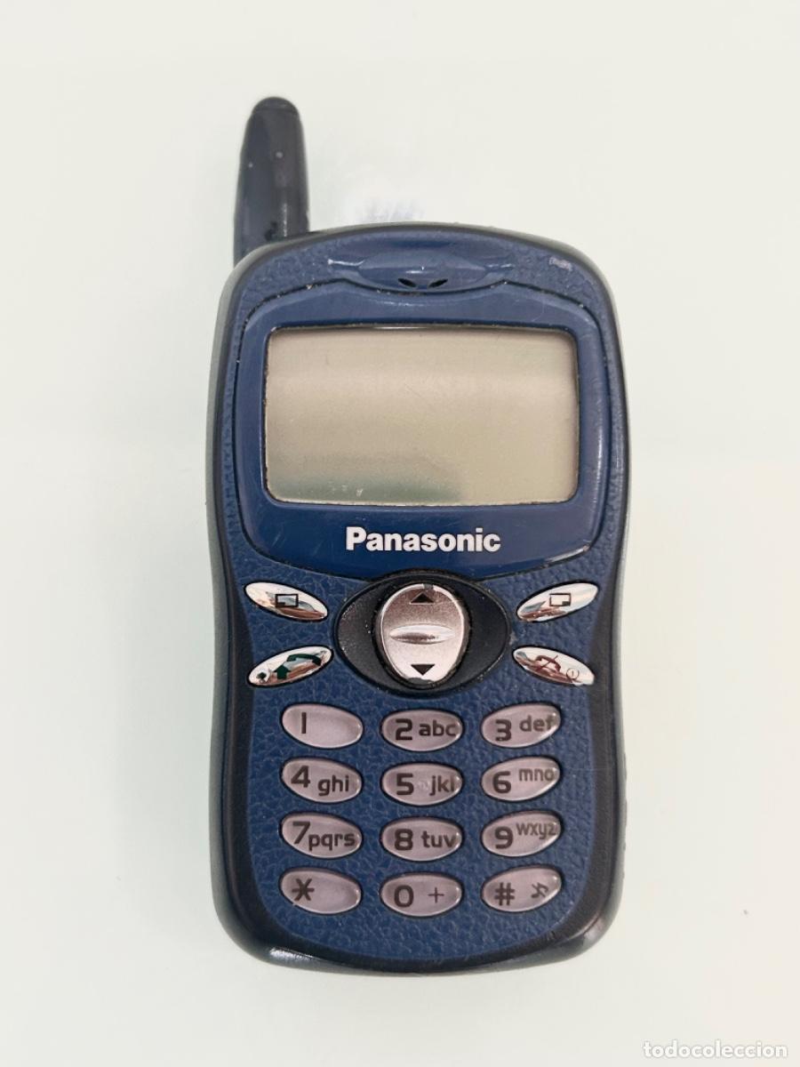 Tel&eacute;fonos: MINI TEL&Eacute;FONO M&Oacute;VIL PANASONIC EB-A100-ANTIGUO CELULAR-EBA100 - Foto 2