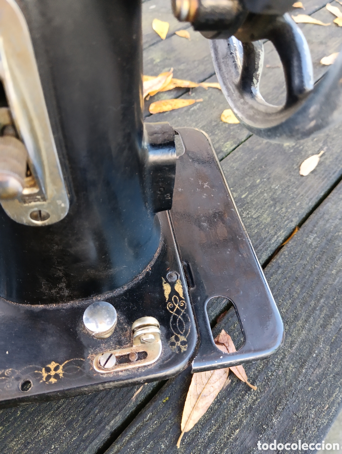 Antig&uuml;edades: SIGMA MODELO A M&Aacute;QUINA DE COSER. - Foto 4