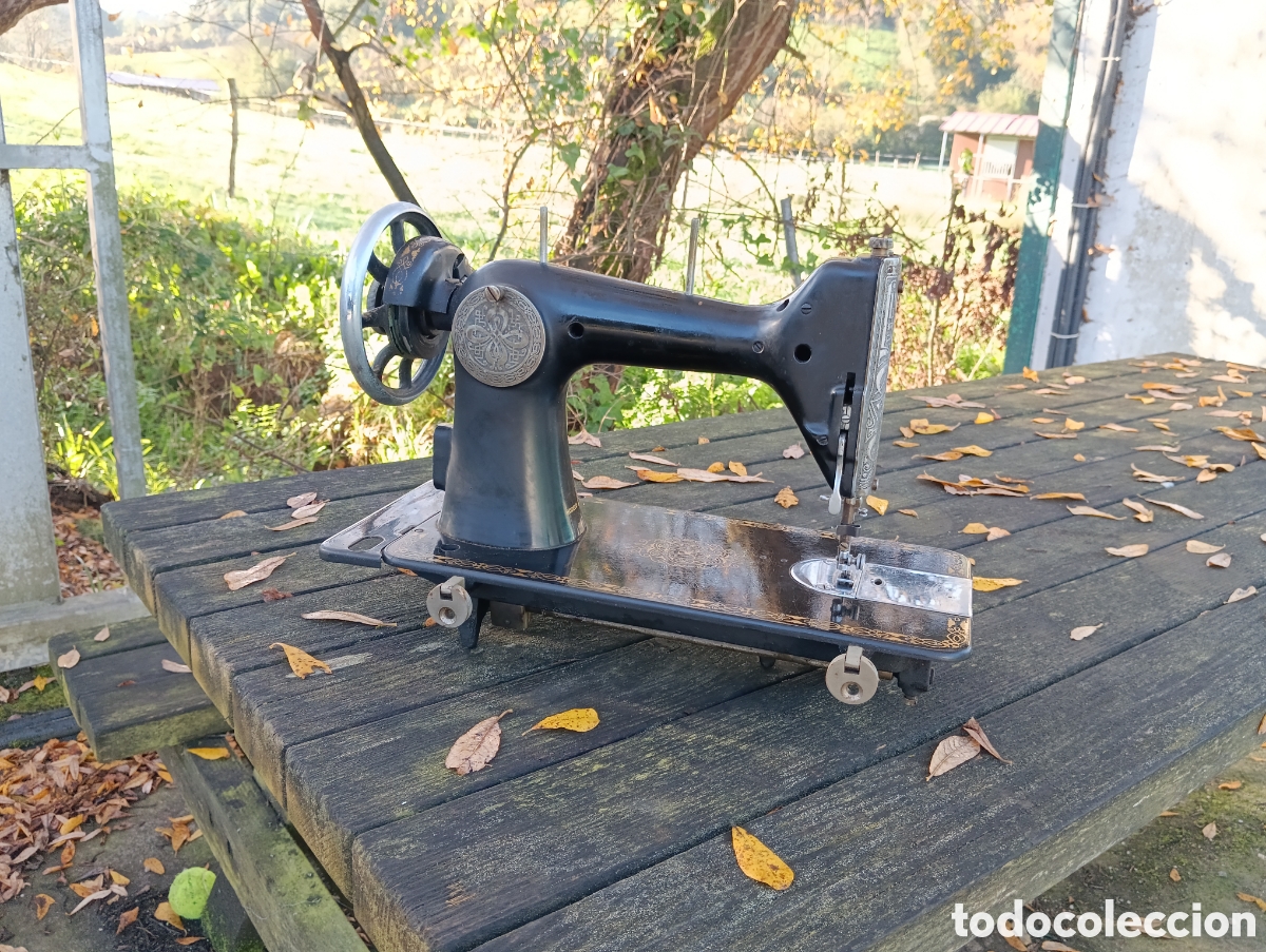 Antig&uuml;edades: SIGMA MODELO A M&Aacute;QUINA DE COSER. - Foto 7