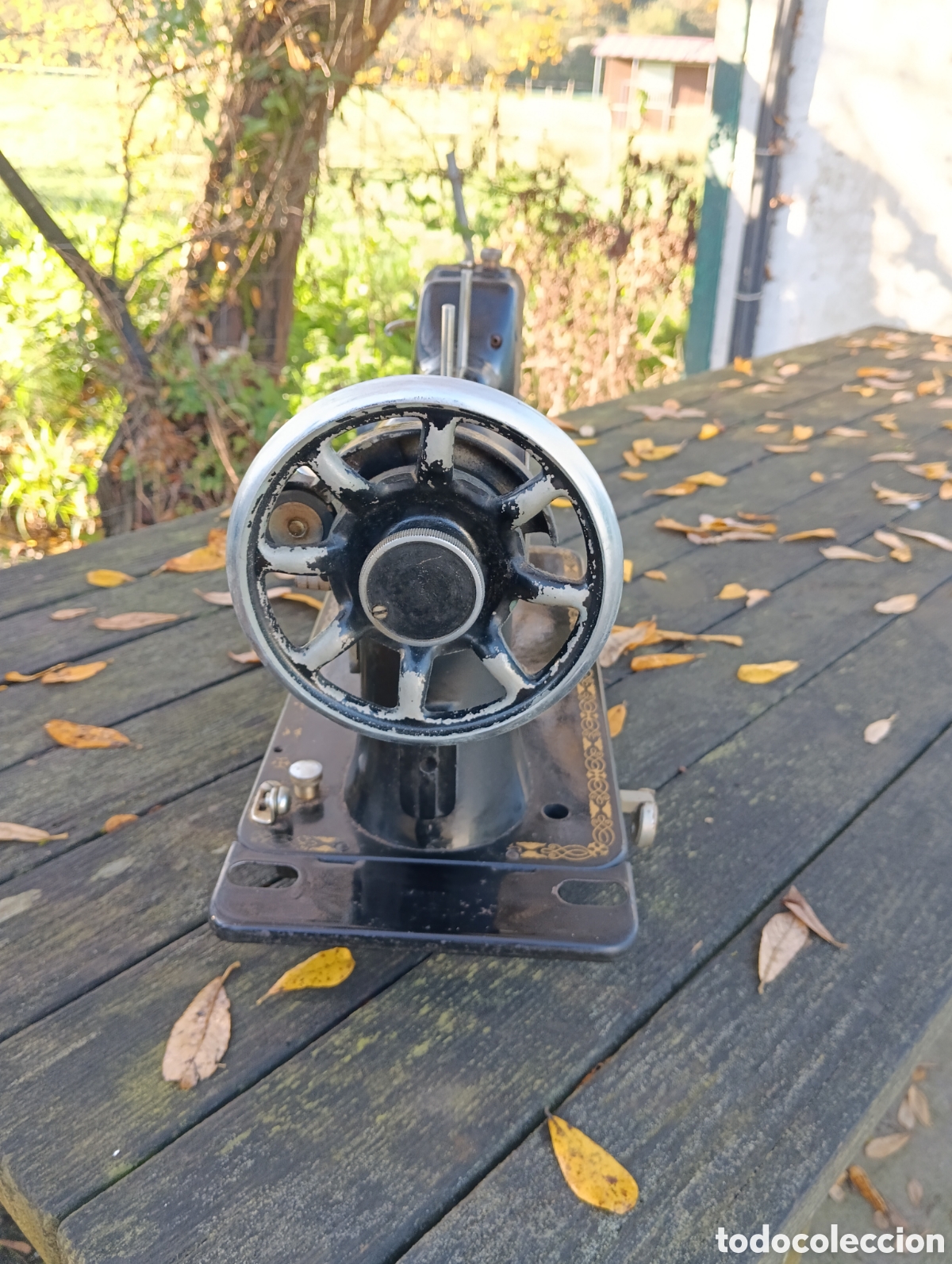 Antig&uuml;edades: SIGMA MODELO A M&Aacute;QUINA DE COSER. - Foto 8