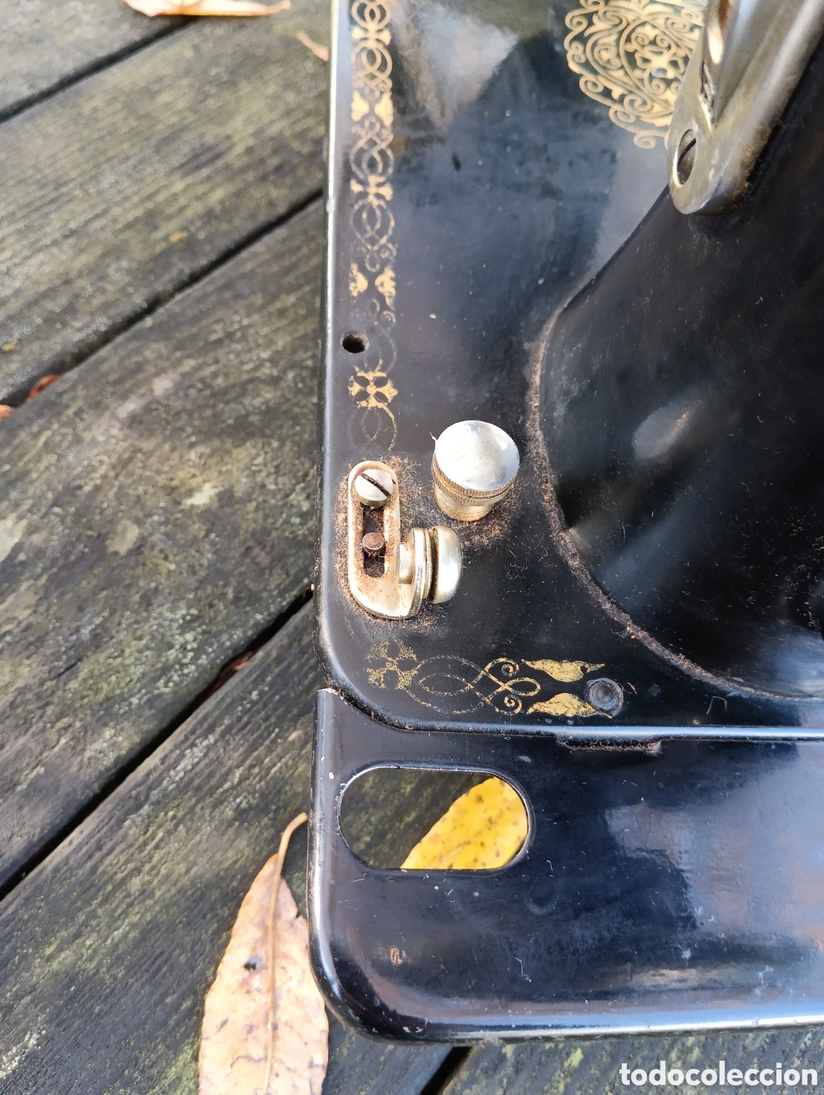 Antig&uuml;edades: SIGMA MODELO A M&Aacute;QUINA DE COSER. - Foto 9