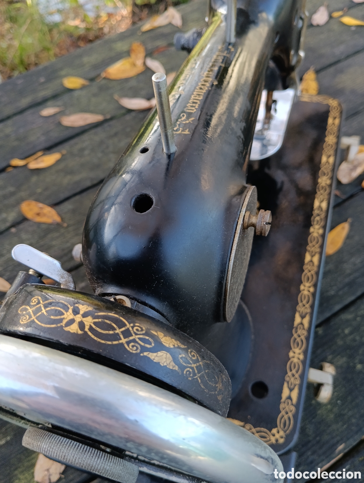 Antig&uuml;edades: SIGMA MODELO A M&Aacute;QUINA DE COSER. - Foto 10