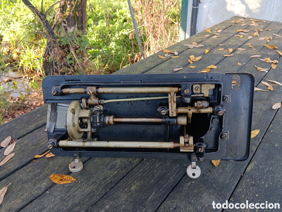 Antig&uuml;edades: SIGMA MODELO A M&Aacute;QUINA DE COSER. - Foto 11