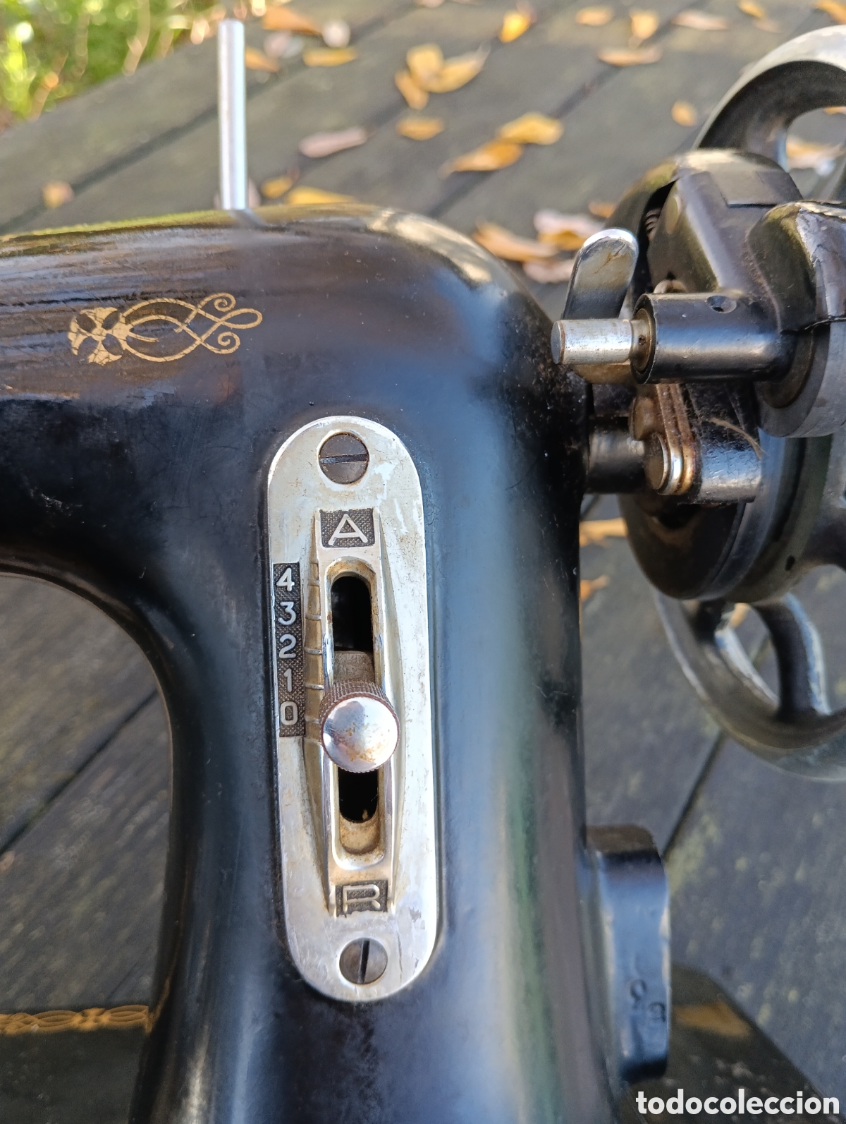 Antig&uuml;edades: SIGMA MODELO A M&Aacute;QUINA DE COSER. - Foto 13