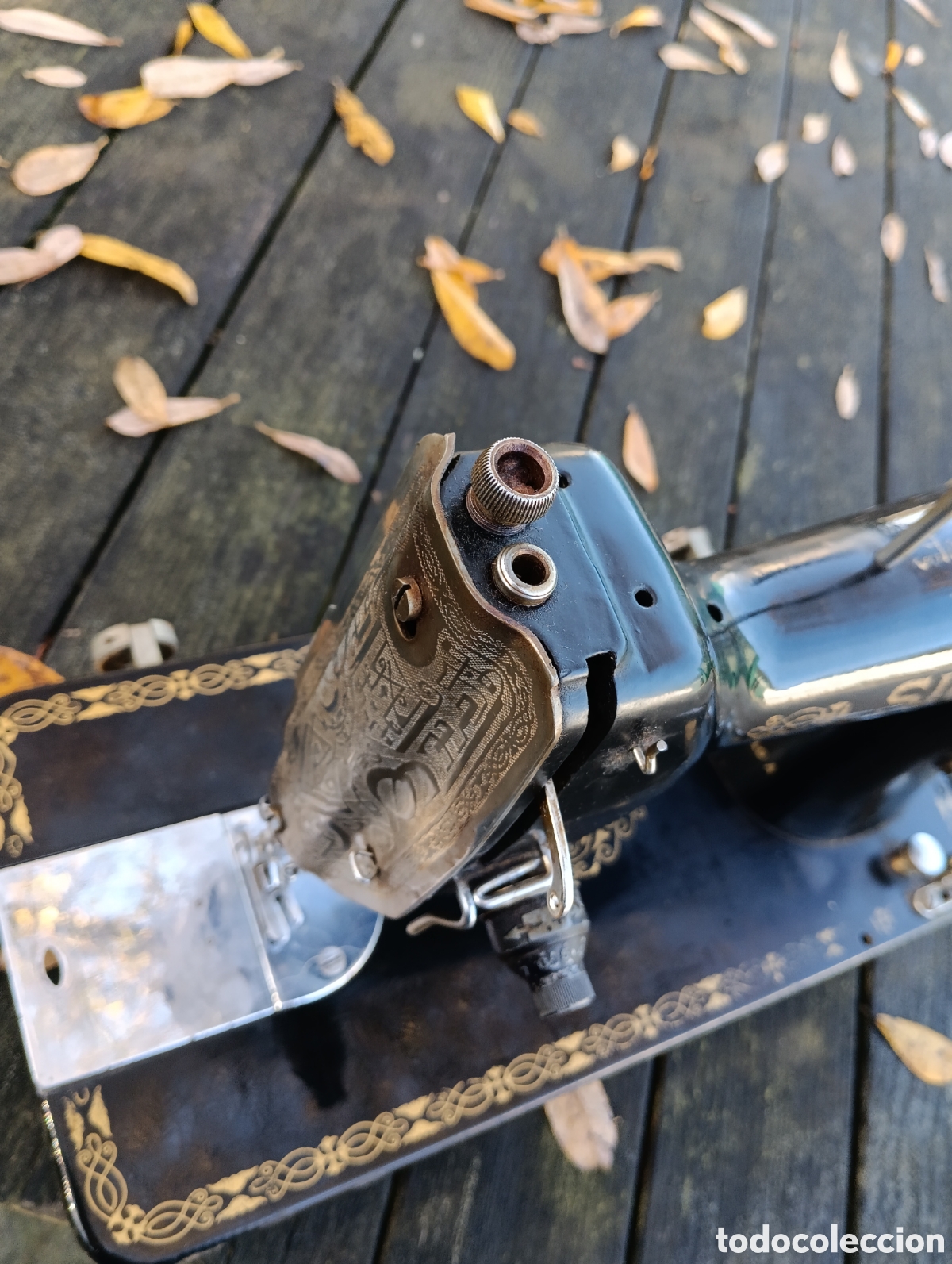 Antig&uuml;edades: SIGMA MODELO A M&Aacute;QUINA DE COSER. - Foto 15