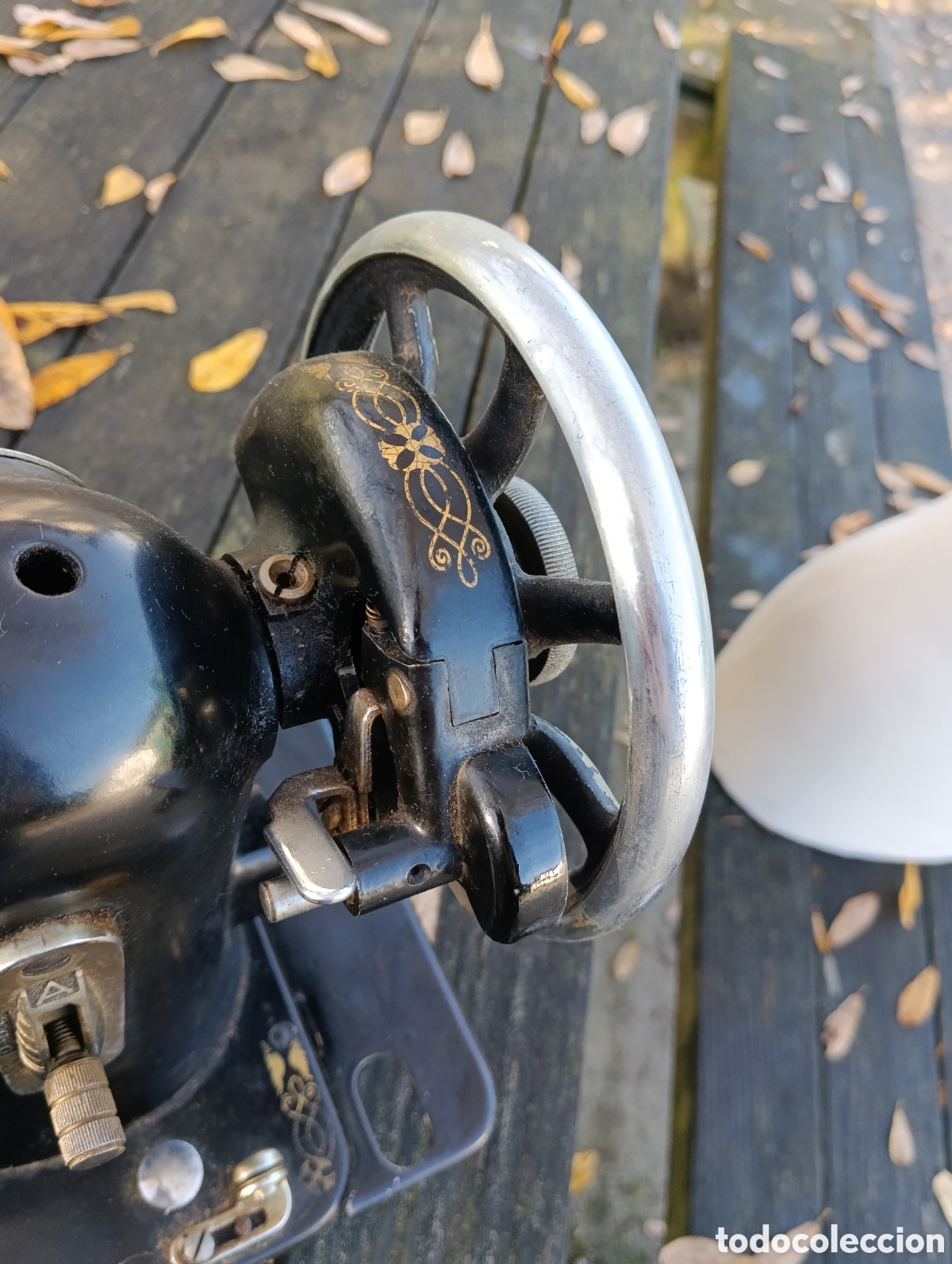 Antig&uuml;edades: SIGMA MODELO A M&Aacute;QUINA DE COSER. - Foto 16