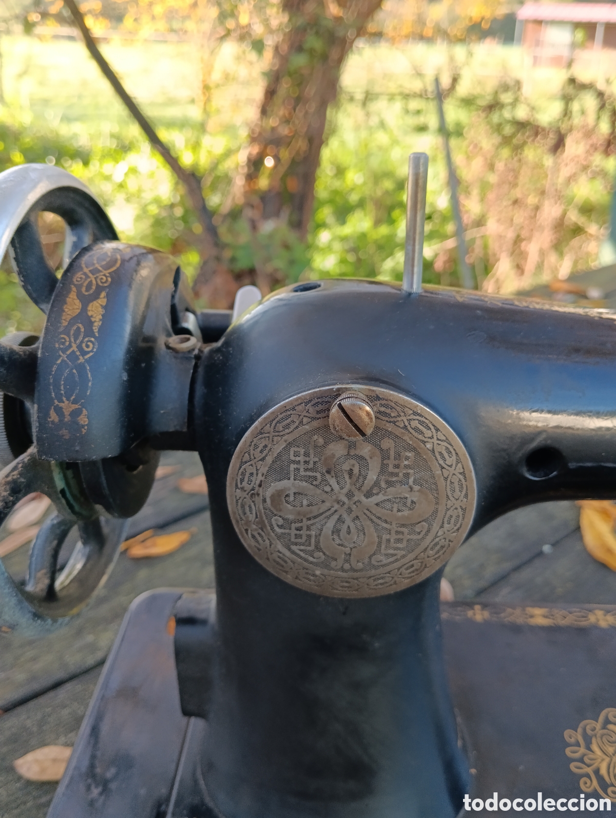 Antig&uuml;edades: SIGMA MODELO A M&Aacute;QUINA DE COSER. - Foto 18