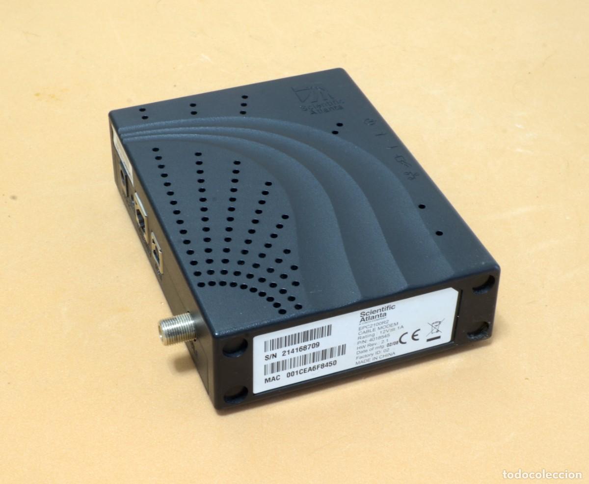 Tel&eacute;fonos: MODEM SCIENTIFIC ATLANTA, SIN CABLES - Foto 1