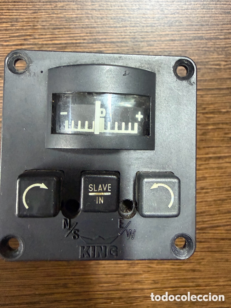 Antig&uuml;edades: Panel de control aeron&aacute;utico KING / Ducellier - Foto 3