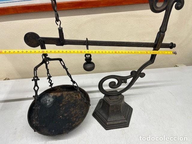 Antig&uuml;edades: Balanza romana de mesa en bronce - Foto 3