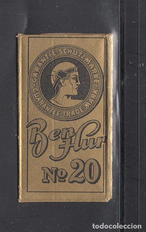 Antig&uuml;edades: FUNDA Y HOJA DE AFEITAR BENHUR N. 20 - Foto 1