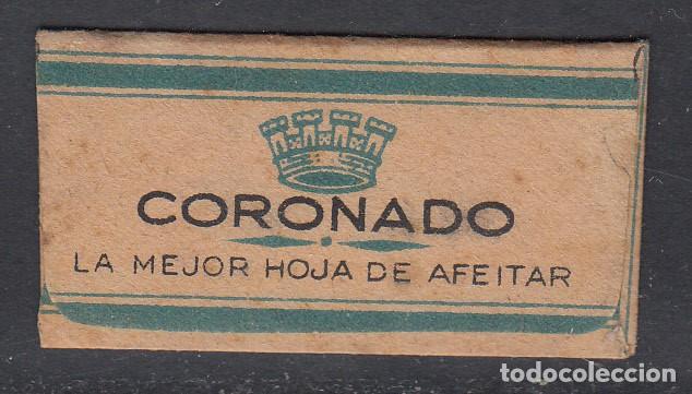 Antig&uuml;edades: FUNDA Y HOJA DE AFEITAR CORONADO - Foto 2