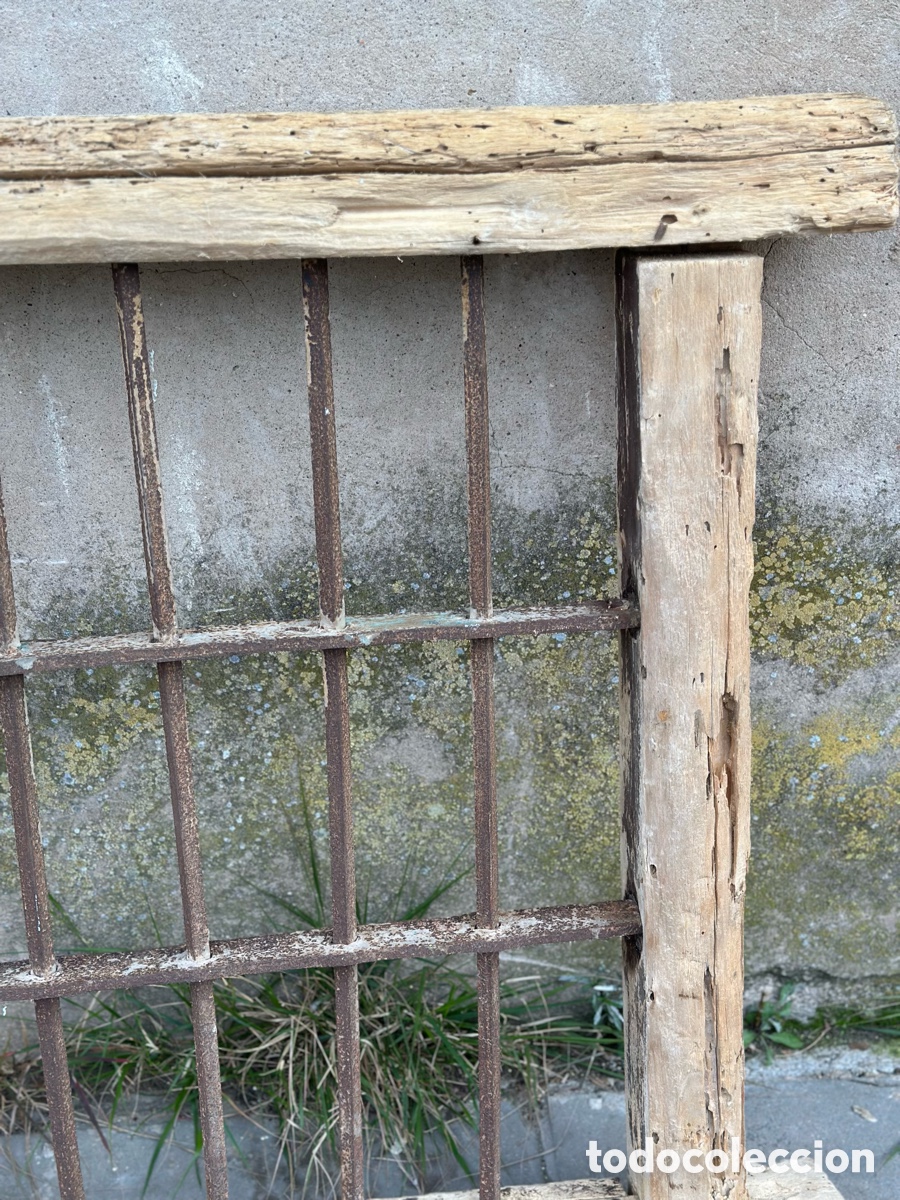 Antig&uuml;edades: Ventana con su reja de hierro forjado - Foto 4