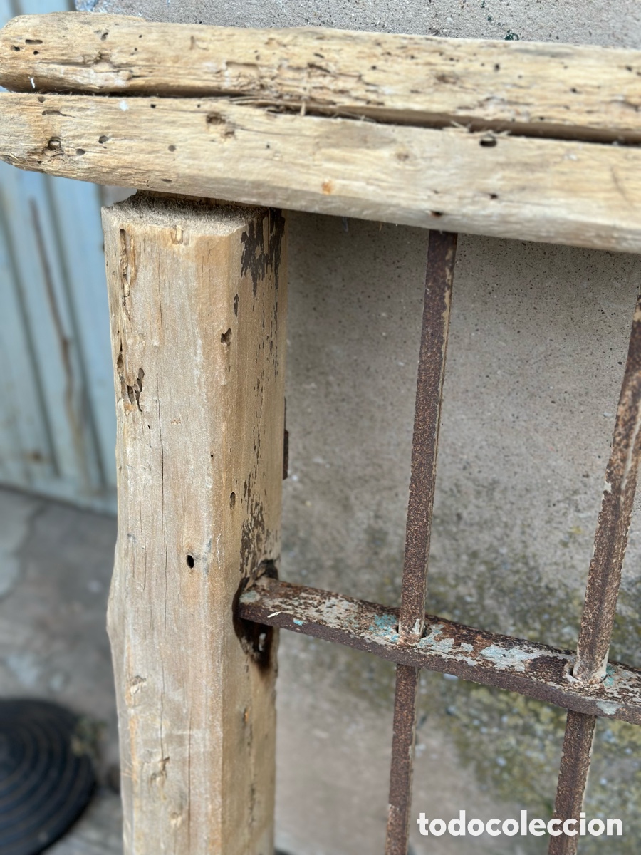 Antig&uuml;edades: Ventana con su reja de hierro forjado - Foto 5