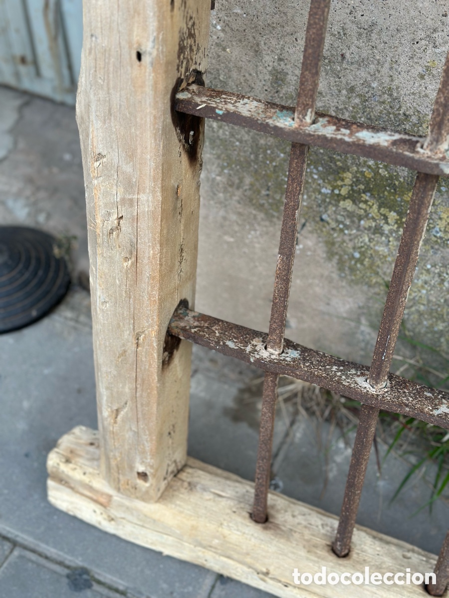 Antig&uuml;edades: Ventana con su reja de hierro forjado - Foto 7