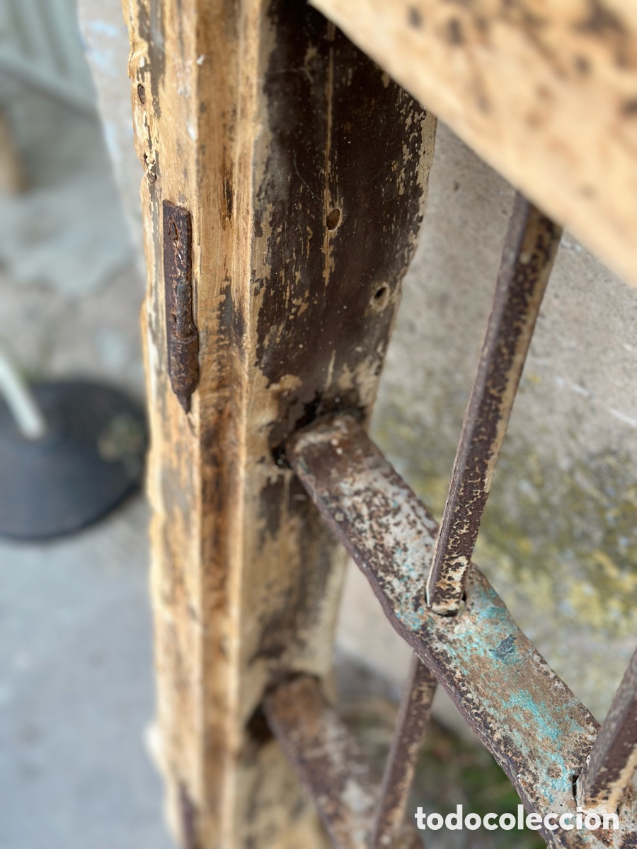 Antig&uuml;edades: Ventana con su reja de hierro forjado - Foto 21