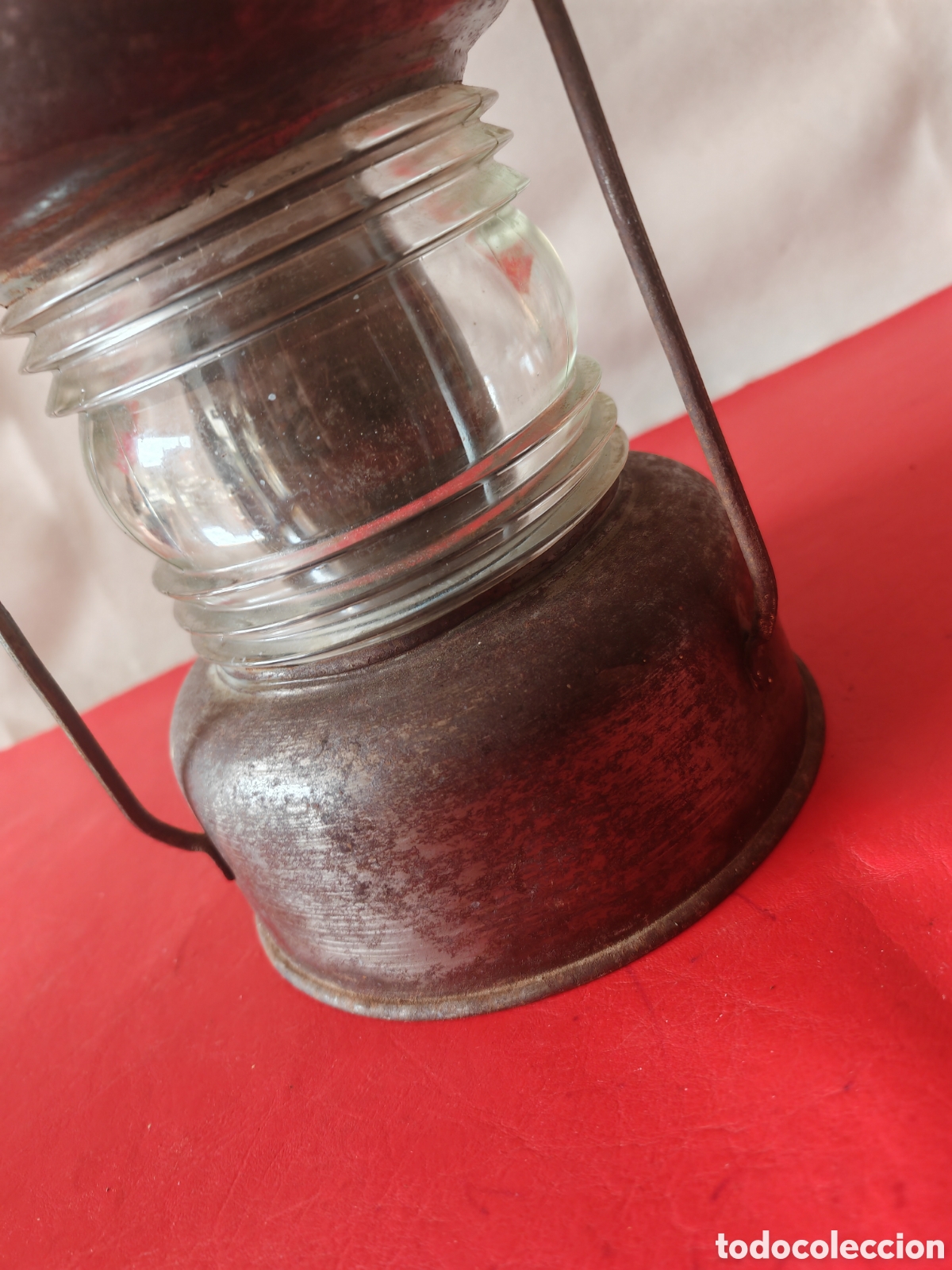 Antig&uuml;edades: Antiguo farol n&aacute;utico, completo - Foto 5