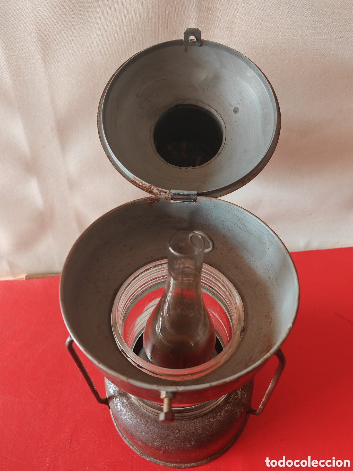Antig&uuml;edades: Antiguo farol n&aacute;utico, completo - Foto 8