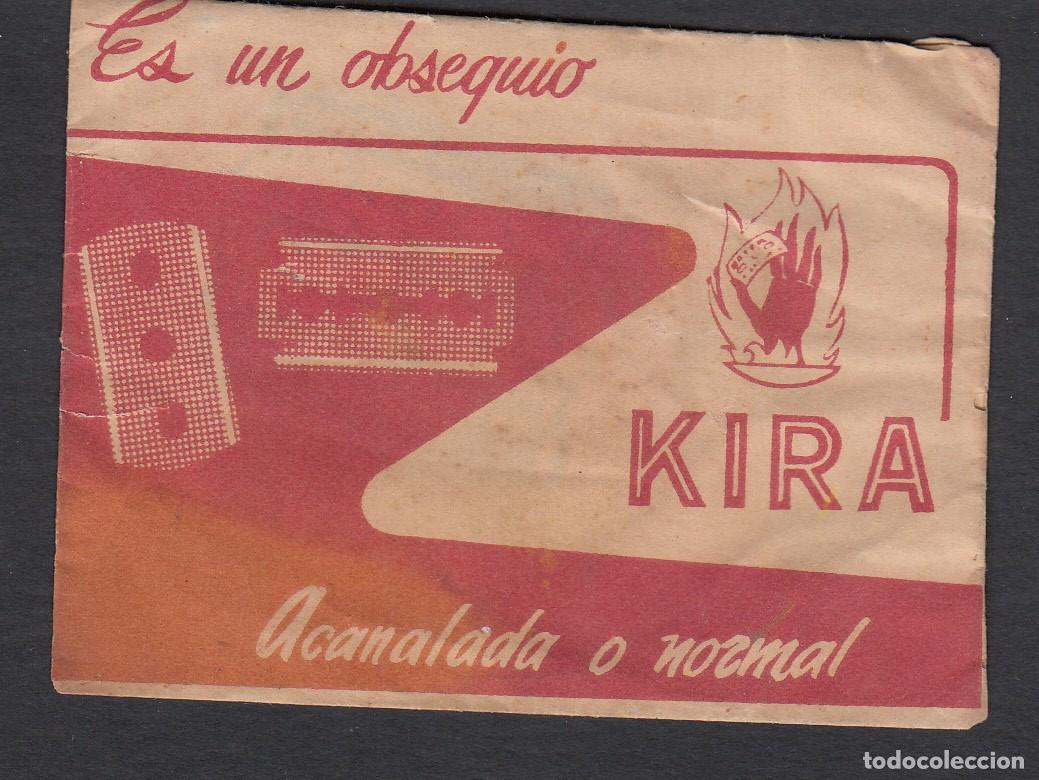 Antig&uuml;edades: OBSEQUIO HOJA DE AFEITAR KIRA - Foto 1