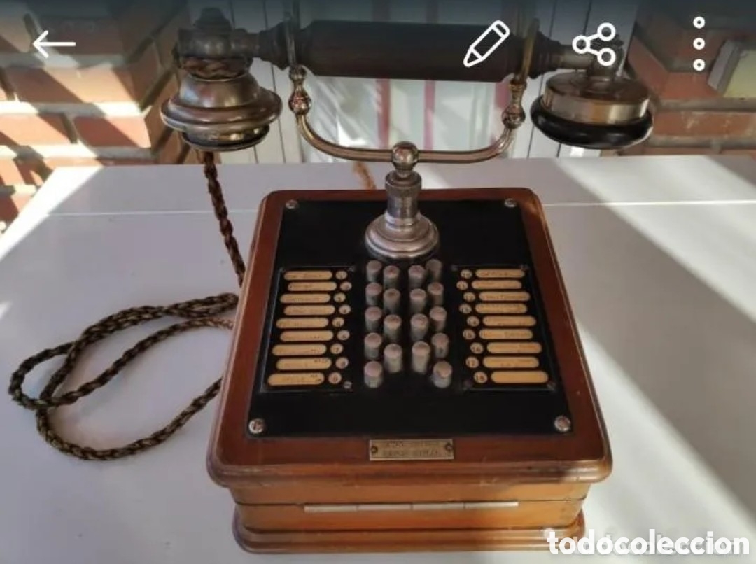 Tel&eacute;fonos: Antiguo tel&eacute;fono Ericsson 1895 - Foto 2