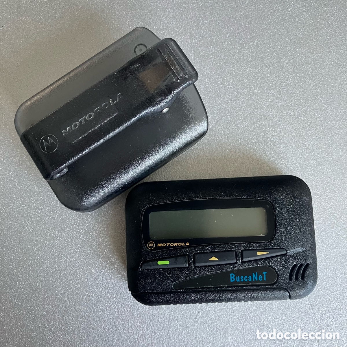 Tel&eacute;fonos: Beeper Busca Motorola con funda - Foto 2