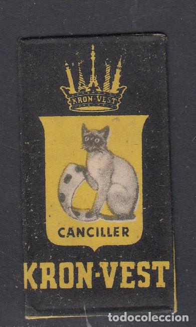 Antig&uuml;edades: FUNDA Y HOJA DE AFEITAR KRON-VEST - CANCILLER - Foto 1