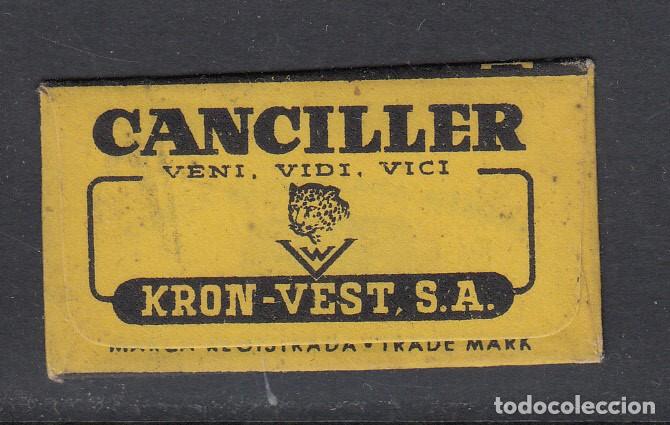 Antig&uuml;edades: FUNDA Y HOJA DE AFEITAR KRON-VEST - CANCILLER - Foto 2