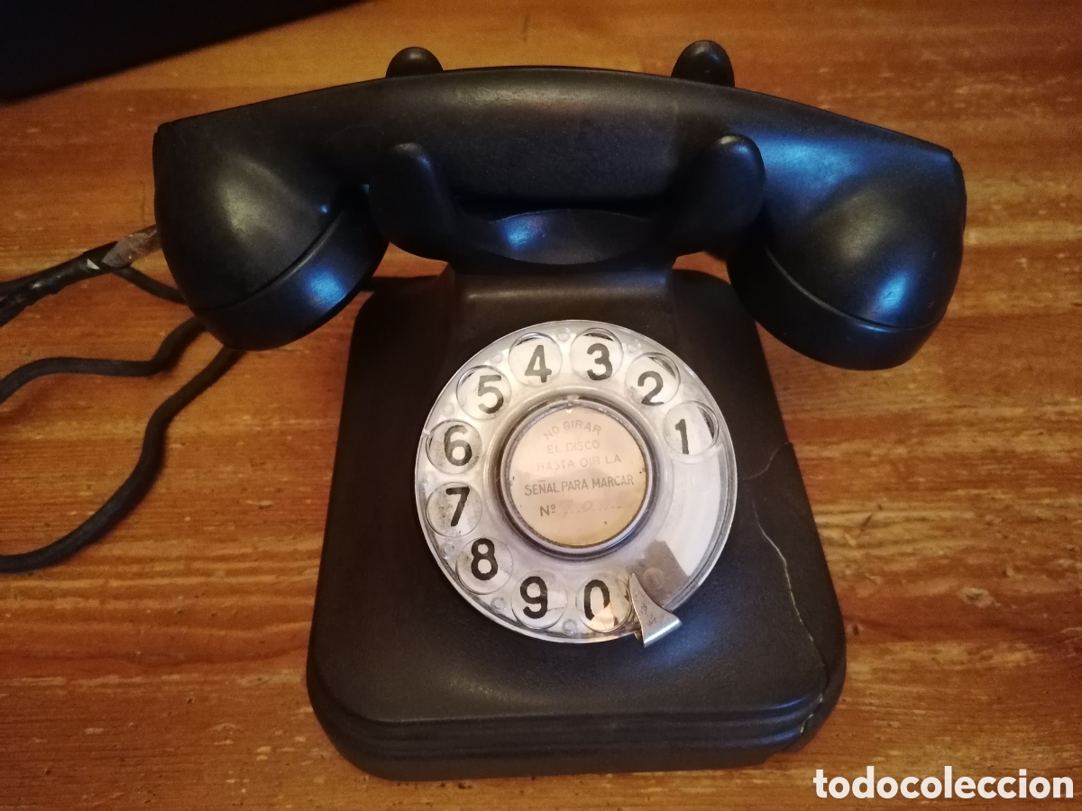 Tel&eacute;fonos: Antiguo tel&eacute;fono compa&ntilde;&iacute;a Telef&oacute;nica - Foto 1