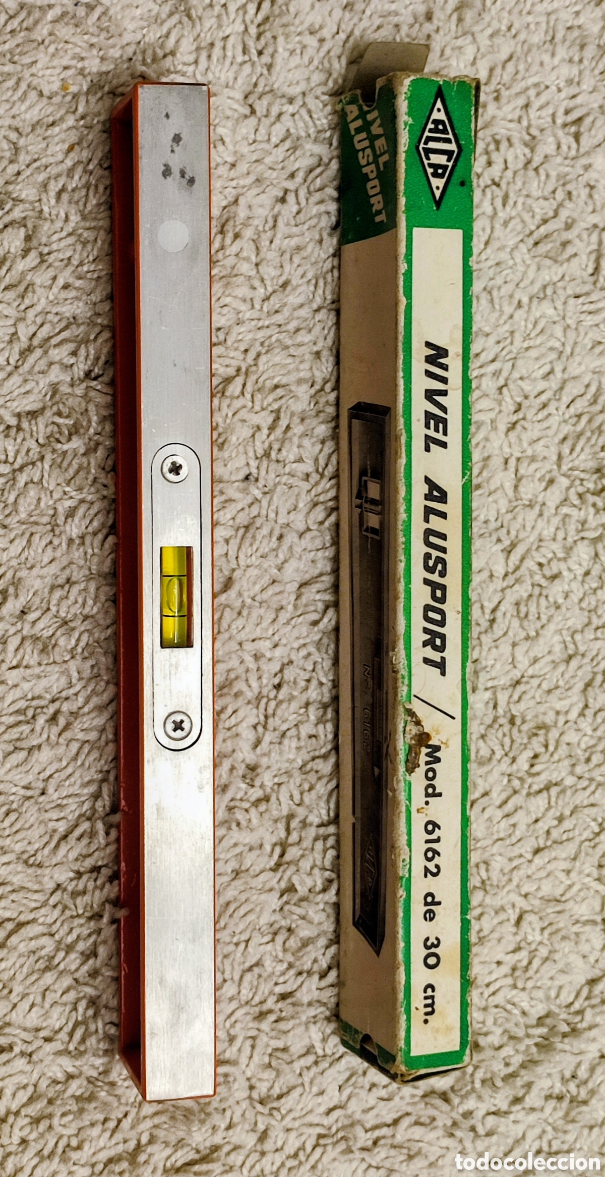 Antig&uuml;edades: Nivel de precisi&oacute;n ALCA ALUSPORT Mod. 6162 de 30 cms - Foto 5