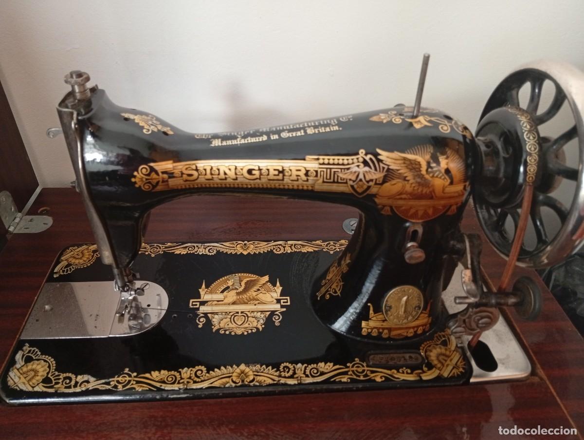 Antig&uuml;edades: M&aacute;quinas de coser Singer. - Foto 1