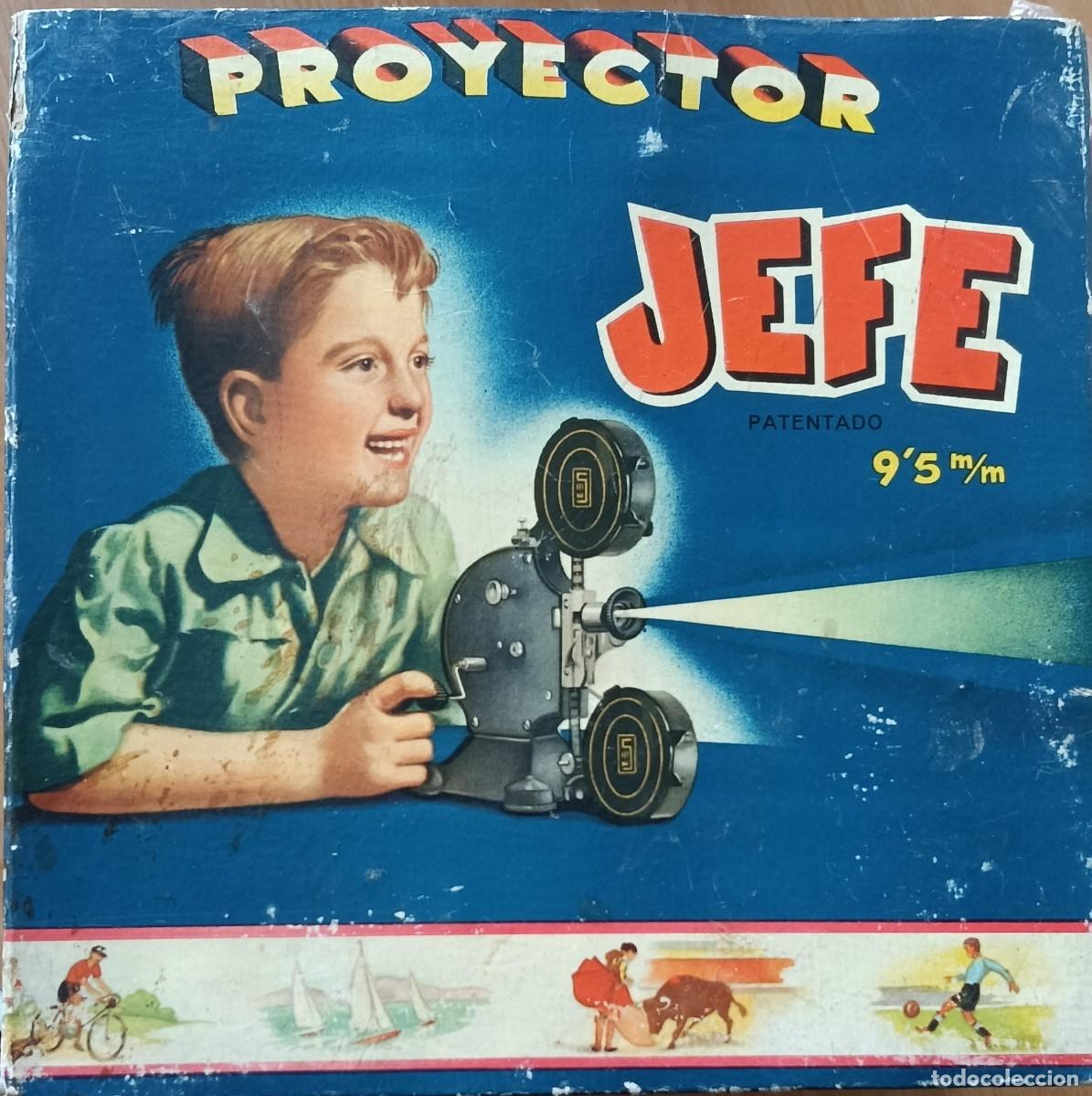 Antig&uuml;edades: Proyector JEFE con peliculas - Foto 1