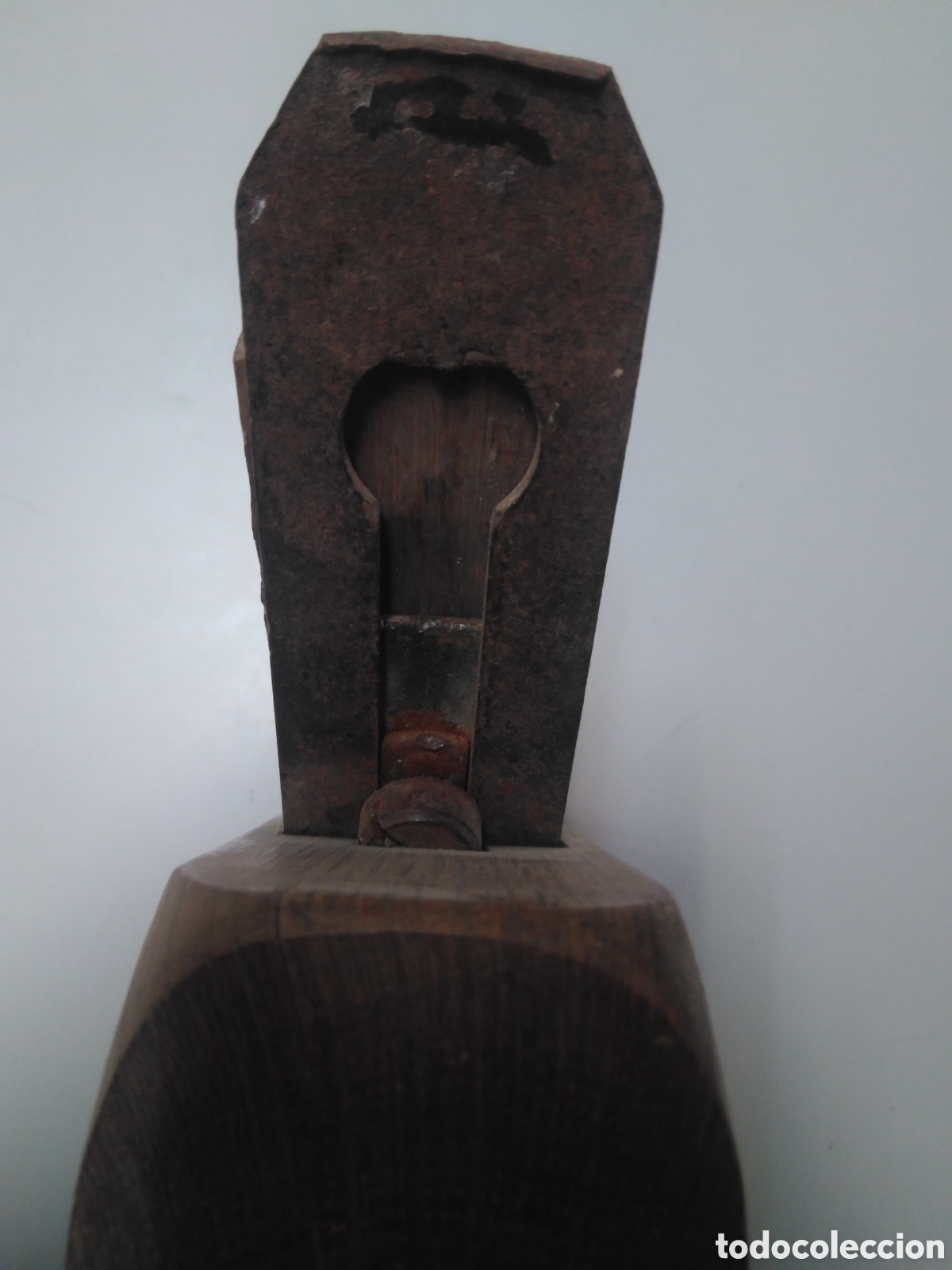 Antig&uuml;edades: Garlopa Cepillo Carpintero Peugeot Freres - Foto 4
